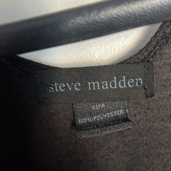 Steve Madden - Black Cardigan Wrap One Size Preowned oversized - Picture 7 of 8